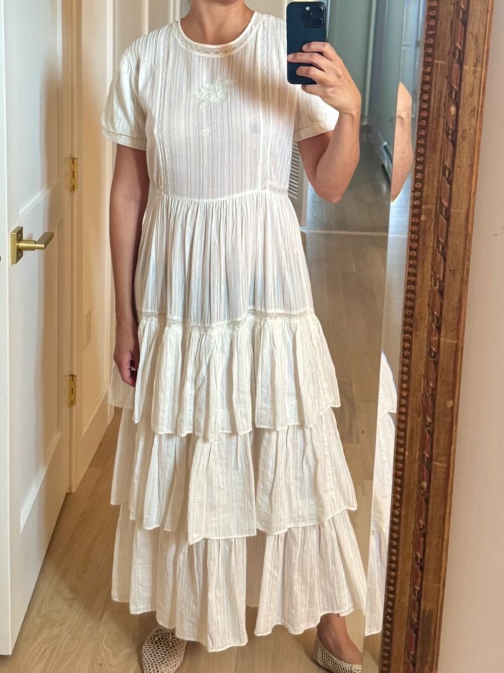Faune tier dress Small
